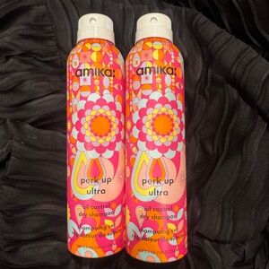 TWO BRAND NEW UNOPENED Amika Perk Up Ultra Oil Control Dry Shampoo